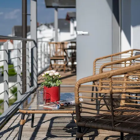 Nause Mit Sauna, Fitness, Naturteich, Parkplatz, Spielplatz Und Direkten Meerblick Appartement *