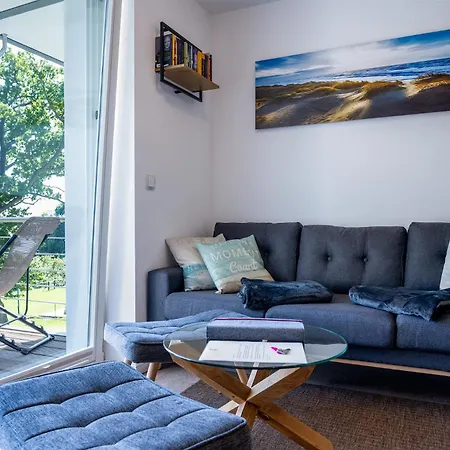 Nause Mit Sauna, Fitness, Naturteich, Parkplatz, Spielplatz Und Direkten Meerblick Appartement *
