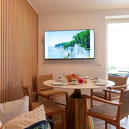 Nause Mit Sauna, Fitness, Naturteich, Parkplatz, Spielplatz Und Direkten Meerblick
