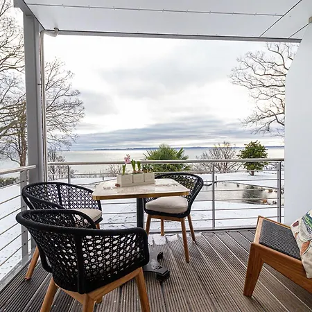 Appartement Nause Mit Sauna, Fitness, Naturteich, Parkplatz, Spielplatz Und Direkten Meerblick