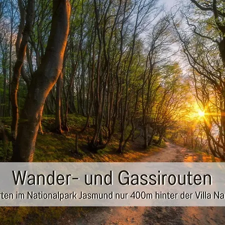 Nause Mit Sauna, Fitness, Naturteich, Parkplatz, Spielplatz Und Direkten Meerblick Sassnitz