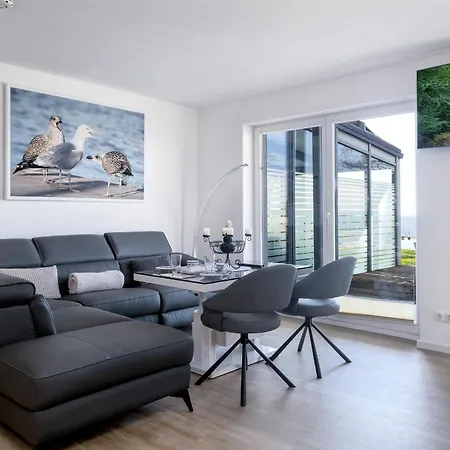 Apartamento Nause Mit Sauna, Fitness, Naturteich, Parkplatz, Spielplatz Und Direkten Meerblick *