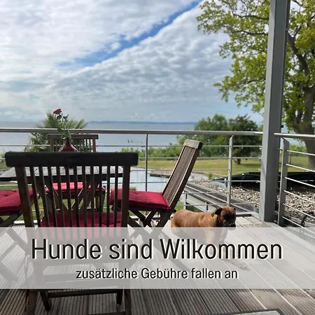 Nause Mit Sauna, Fitness, Naturteich, Parkplatz, Spielplatz Und Direkten Meerblick Appartement *